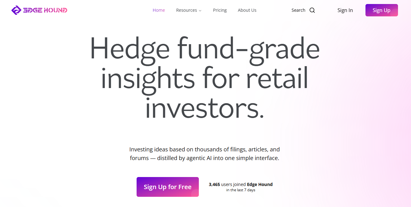 Edge Hound Review: Can AI Really Replace a Hedge Fund Research Desk? (2025)